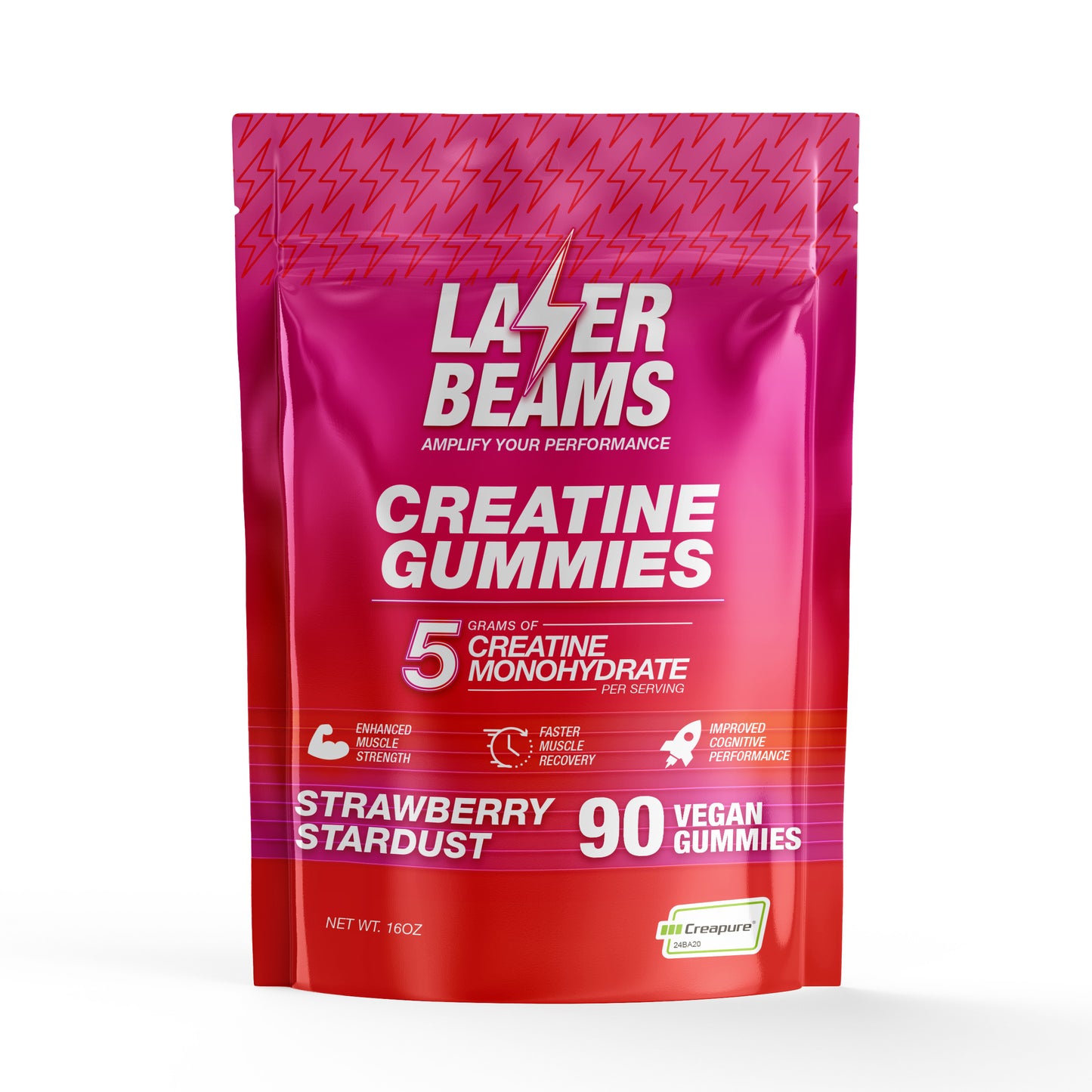 strawberry creatine gummies 1 pack